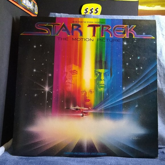 Star Trek The Motion Picture Soundtrack 1979 Vinyl Record w/poster